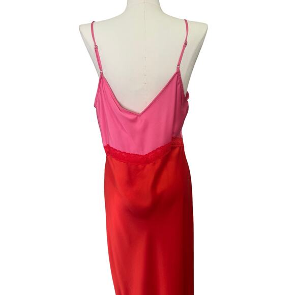 Gianni Bini Pink and Red Mini Dress - Picture 4 of 9